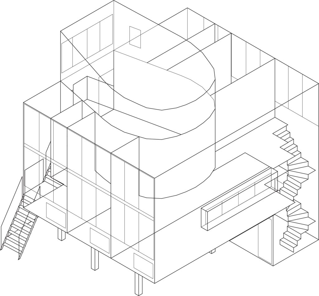 1995 小山のローハウス